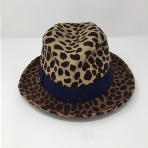 Lola Leopard Print Fedora Hat - Picture 3 of 7